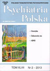Psychiatria Polska杂志封面